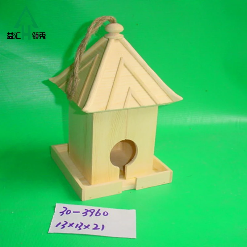China Flat Pack Wooden Bird House China Flat Pack Wooden Bird