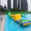 inflatable float water park Aqau park jumping trampoline water challenge floating games