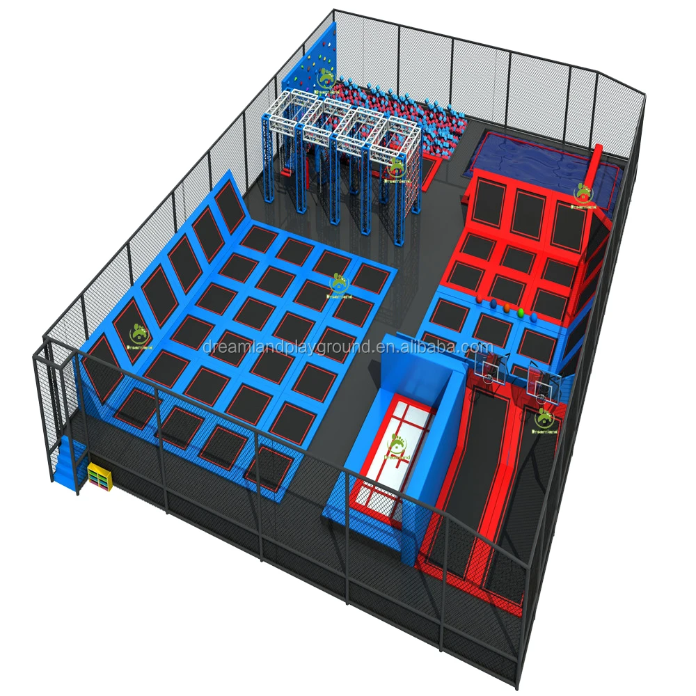 inflatable trampoline park