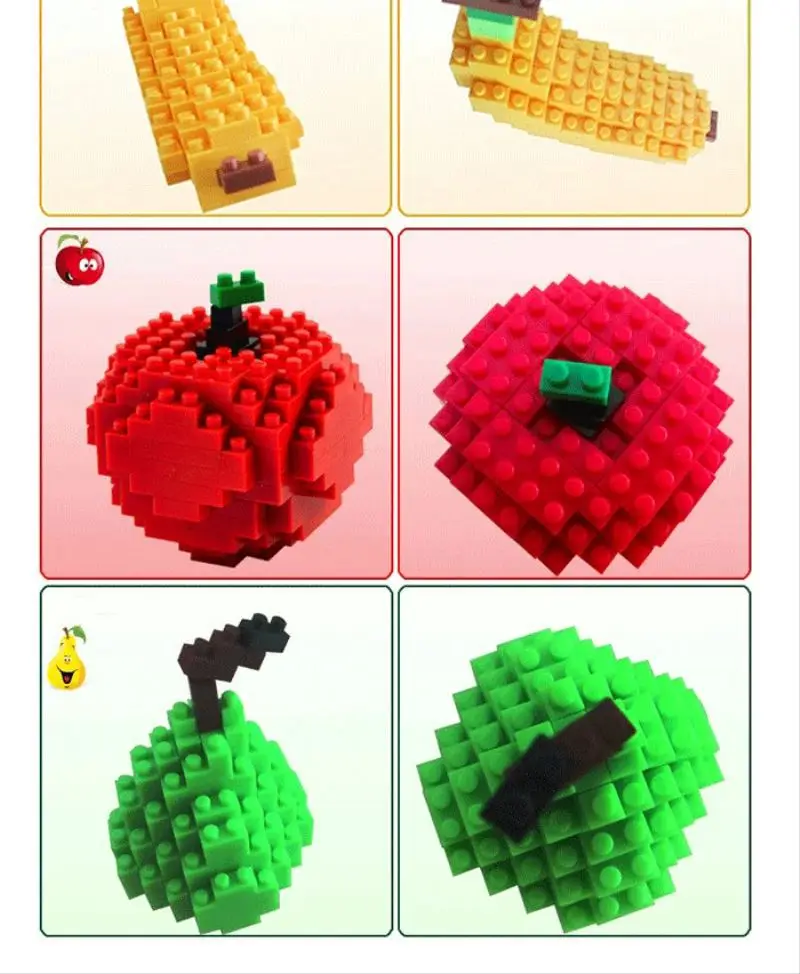 の子供の知育6果物分類された新しいナノブロックloz安いおもちゃのブロック Buy Lozブロック 安いlozブロック Lozおもちゃのブロック Product On Alibaba Com