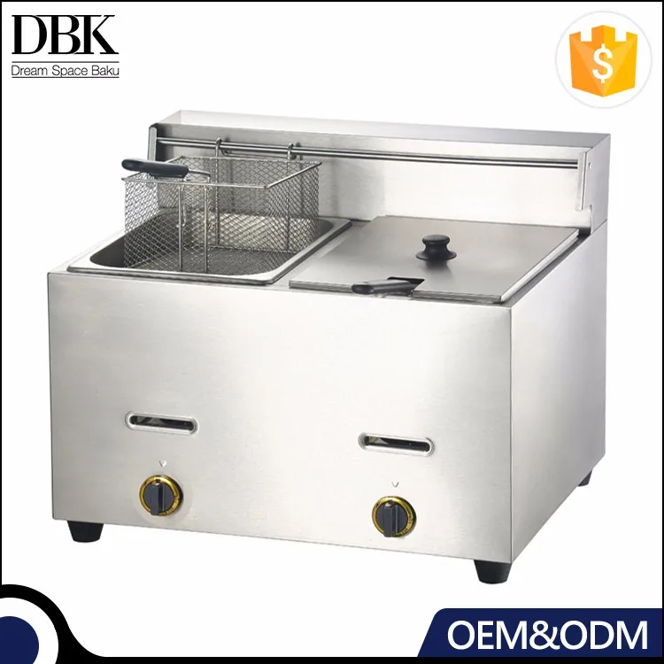 Counter Top Commercial Gas Deep Fryer 10 2l Lpg Counter Top Commercial Gas Deep Fryer