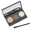 2019 New High Pigment Makeup Cosmetic Factory Price Wholesale Pressed Glitter Metallic 3 color eyebrow powder