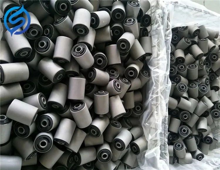 Rubber Bushing With Metal Insert Metal Bonded Rubber Parts Buy Metal