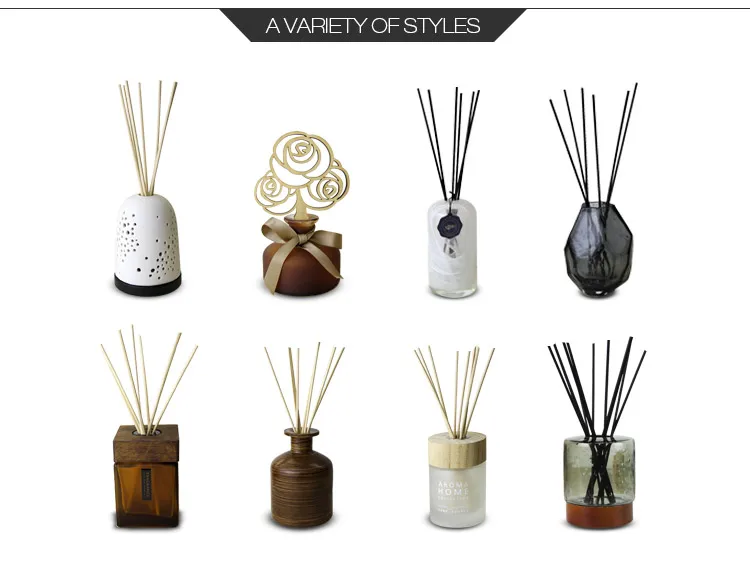 Black Cotton 100ml Fragrance Gift Reed Diffuser Stick For Decoration