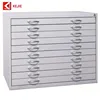 Factory 3 Main lines 5-drawer Blueprint Flat File Cabinets Metal Plan A1 Storage Cupboard