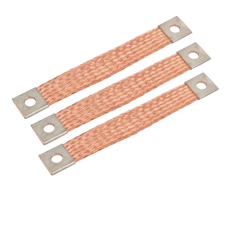 Flexible Cable Braid Wire Tinned Image Electrical Copper With Crimping