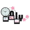 Creative Home Decoration Photo Frame With Wooden Wall Clock Wholesale Gift