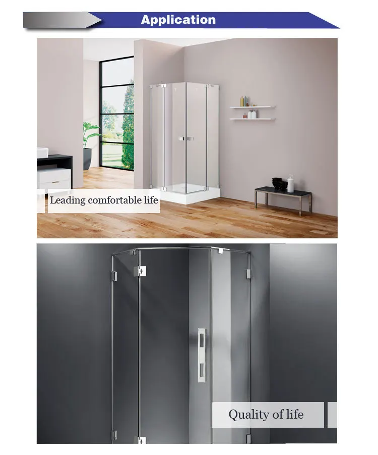 High quality adjustable lifting glass door hinges