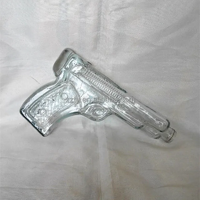 Verre En Forme De Pistolet Bouteille Buy Bouteille De Pistolet Flacon Bouteille En Forme De Pistolet Product On Alibaba Com