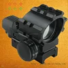 Tactical Hunting 1X33 Red and Green Dot Reflex Sight Scope Four Reticle With 20mm Tri Weaver Rails For Airsoft