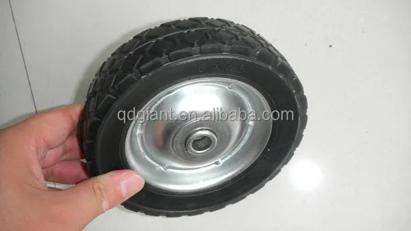 6 inch small recycled plastic wheel