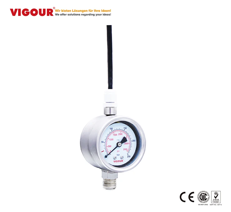 Ss316 Digital Dual Scale High/low Pressure Gauge For Regulator Buy