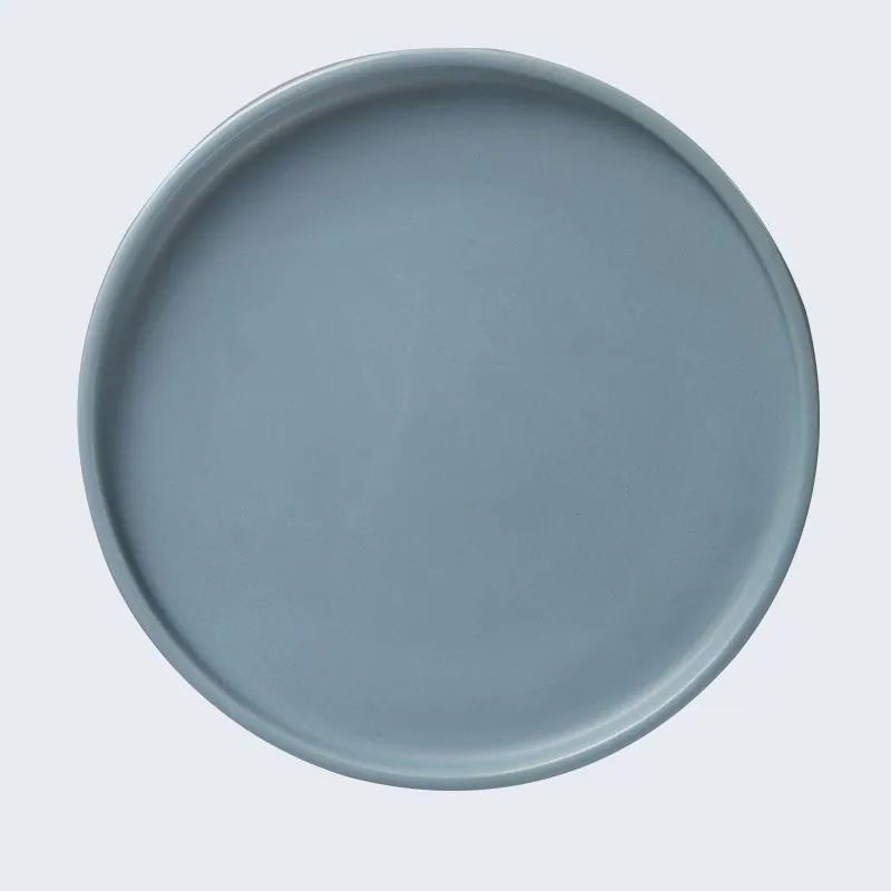 product-wedding ceramic salad plate japanese black ceramic plate supplier-Two Eight-img