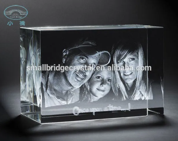 product custom 3d laser happy birthday crystal photo frame-30