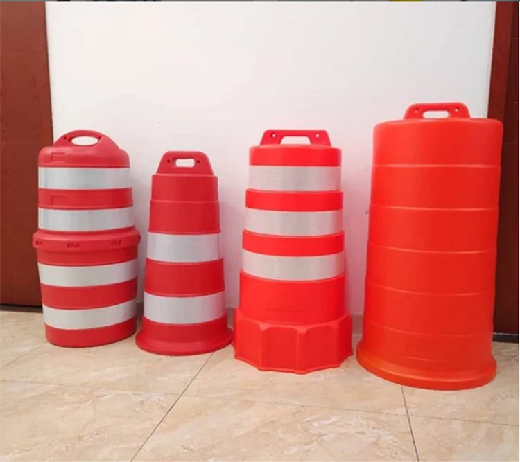Save Storage Space Stackable Traffic Bucket Barrel Safety Crash Barrels