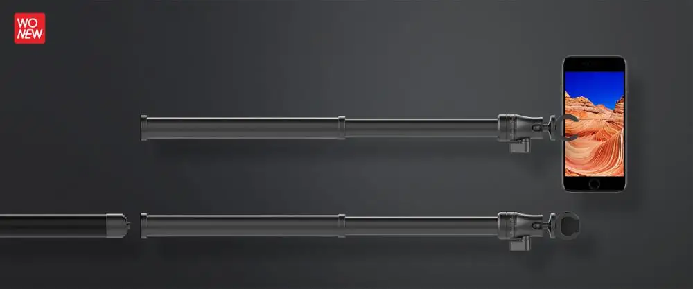 Professional flexible aluminum mini tripod for digital camera or phone