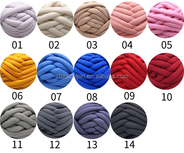 2cm Machine Washable Giant Super Chunky Jumbo Vegan Cotton Tube Braid