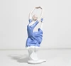 APHACATOP Porcelain Lady Figurine Home Accessories 11.5inch