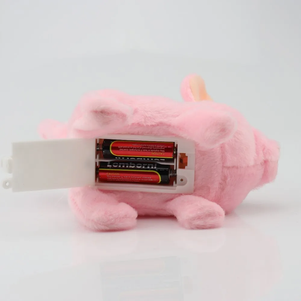 Battery Operated Walking Oinking Plush Pink Baby Pig Buy Plush Pink