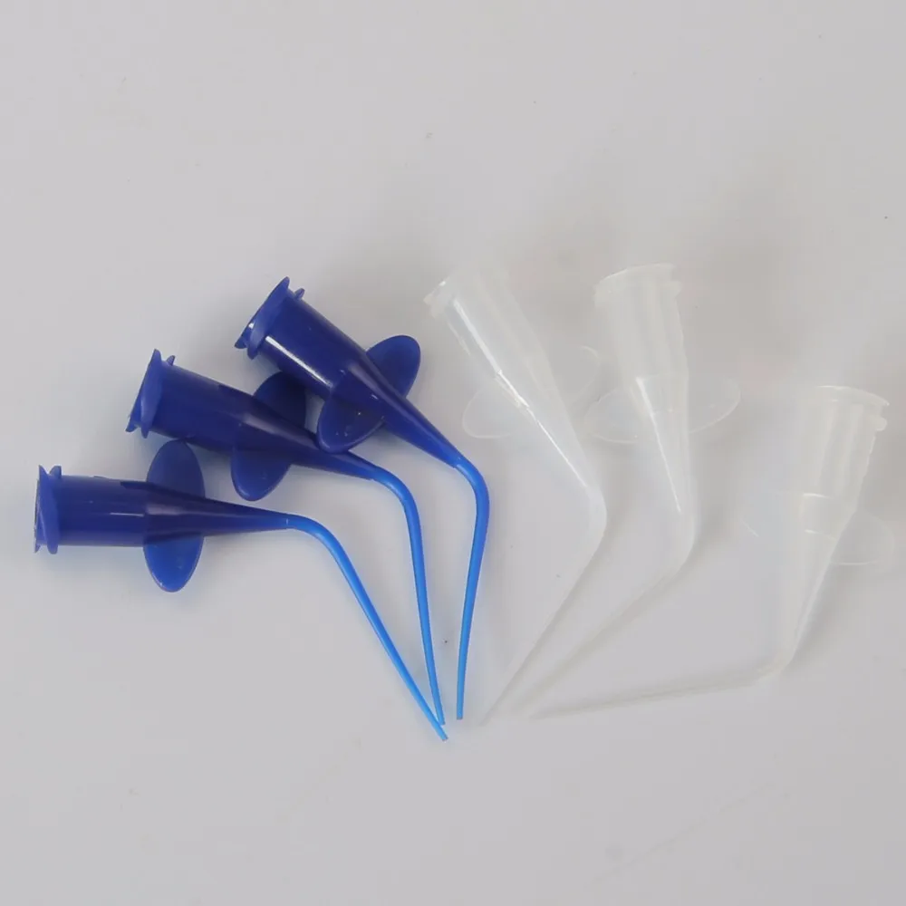 Prebent,Micro Applicator Tips,Disposable Dental Plastic Capillary Tip