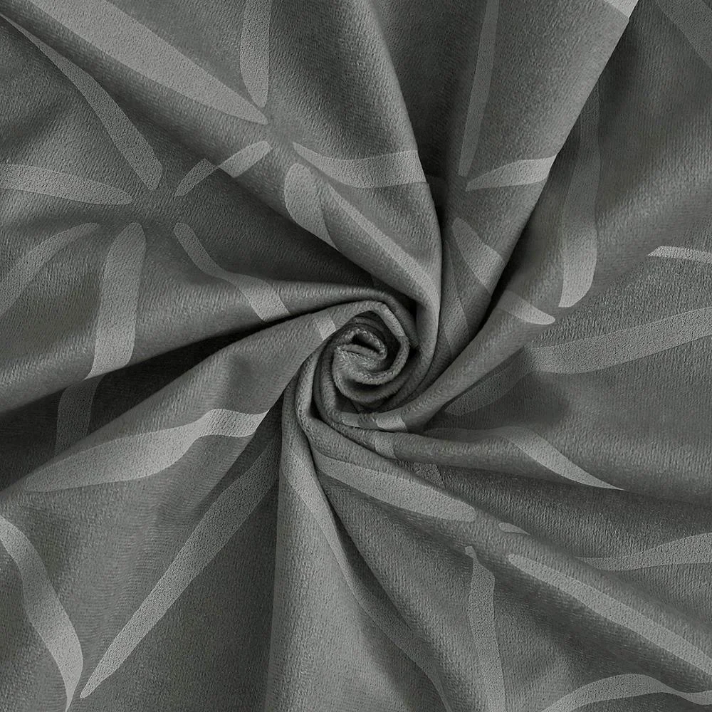 用于窗帘的压花 100% 聚酯超细纤维织物