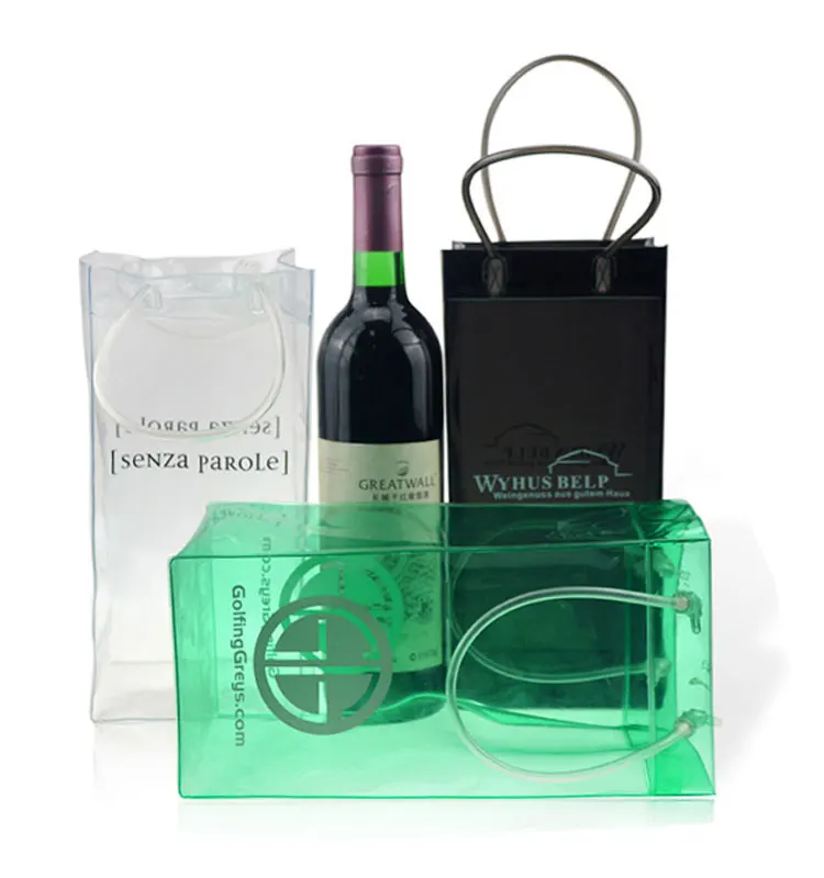 Pvc Plastic Wine Bag,Wine Bottle Gift Packaging Bag Buy Wine Bottle