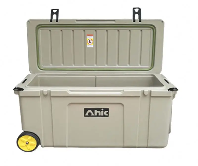Custom Wheeled Plastic Trolley Cooler Box For Outdoor Sports Buy