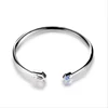 Onier Pretty 925 Sterling Silver simple bracelet high-end personalized environmental simple design bracelet for girls
