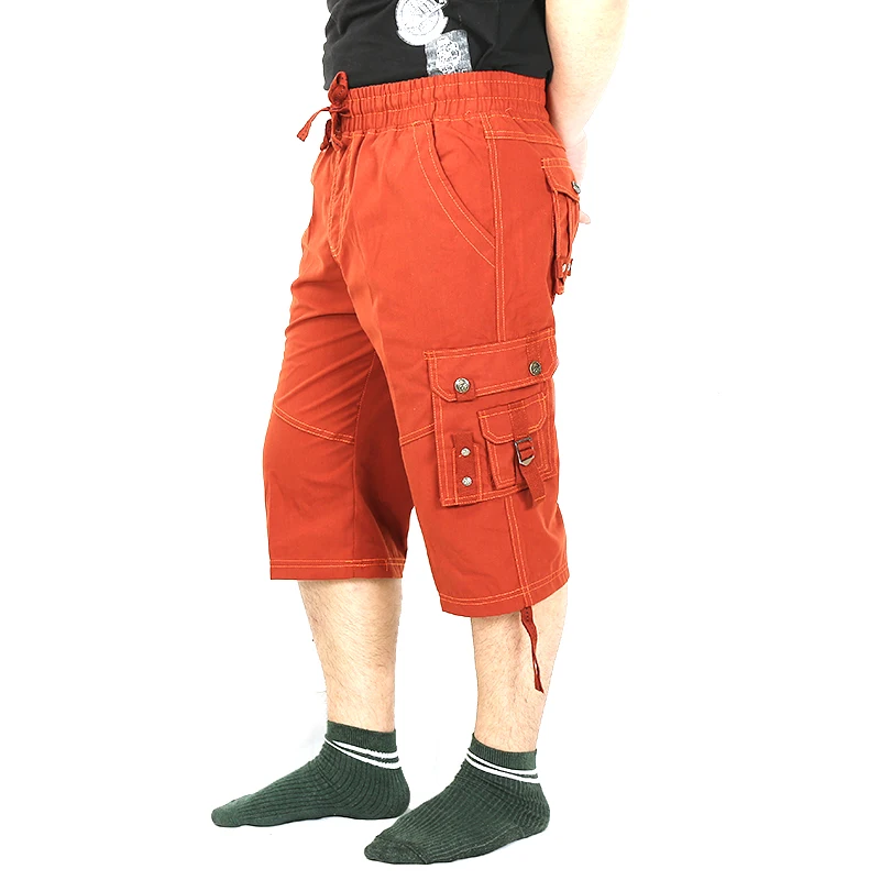 six pocket cargo half pants