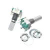 Hot selling Rotary encoder code switch EC11 audio digital potentiometer with switch 5Pin handle length 20mm