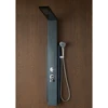 Wall Mounted Concealed Rainfall Ceiling Shower Set Square Shower Faucet with Rotatable