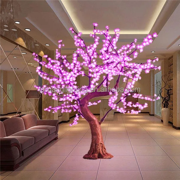 Augest Hot Sale! Led Cherry Blossom Tree Light For Your Special Garden