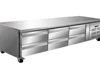 6 Big Drawers High Quality Undercounter Fridge work bench refrigerator-U-GN3160TN