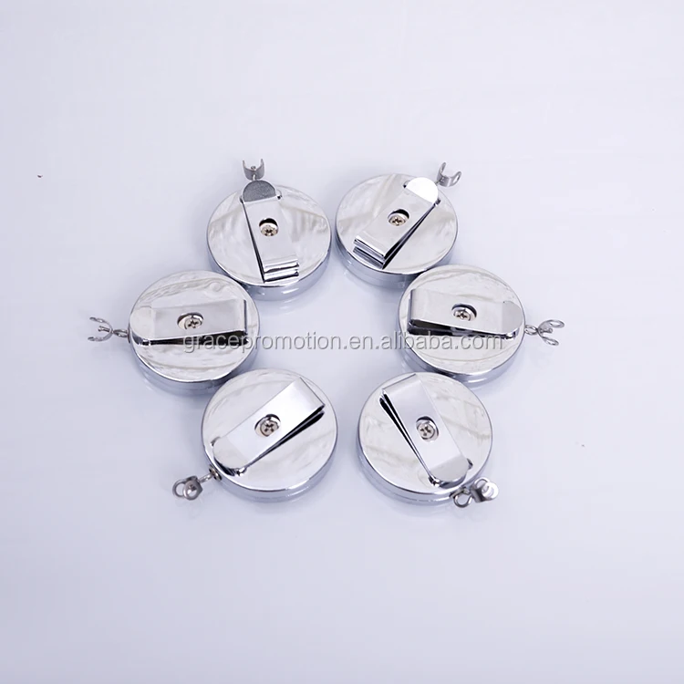 4CM ROUND Custom logo Stainless Steel