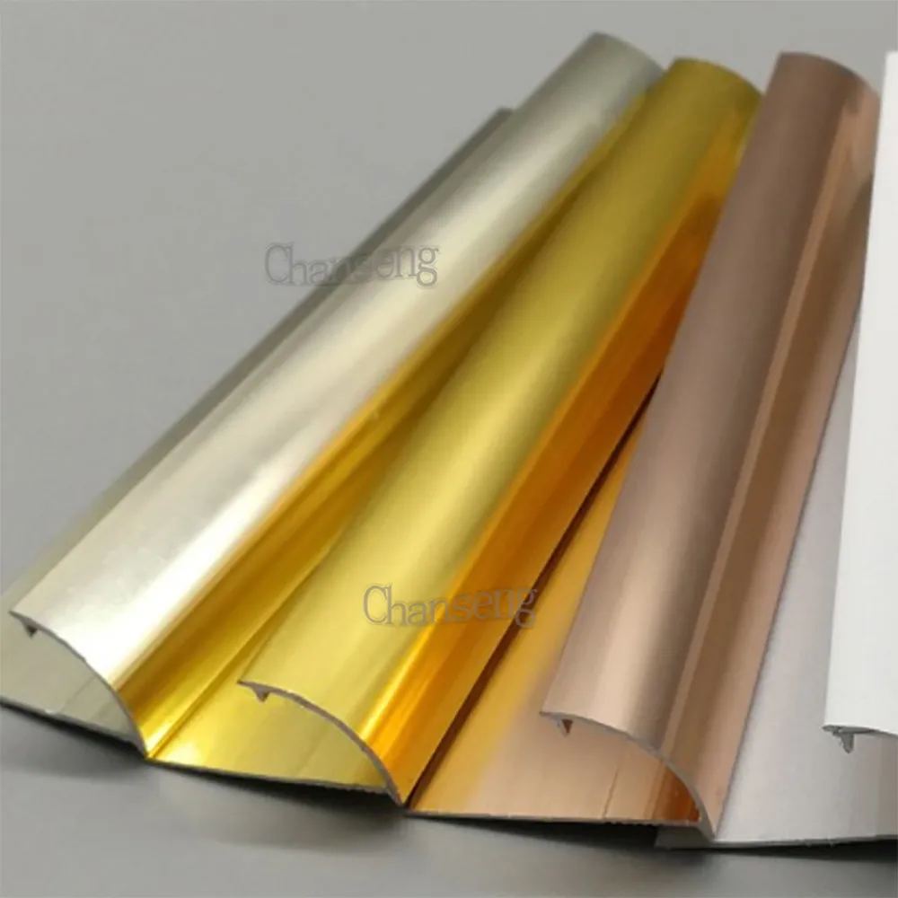 Quarter Round Shape Aluminum Tile Edge Protection Trim Buy Tile Edge