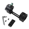 spina optics One Piece Dovetail Scope Mount 25.4mm 30mm Double Rings Bubble Level 11mm Rail Mounts With Compass On Top