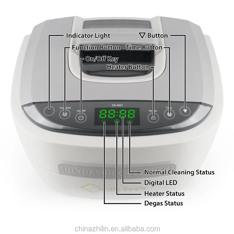 Codyson professional Ultrasonic Cleaner For brass cartridges , printhead , metal cleaning CD - 4821