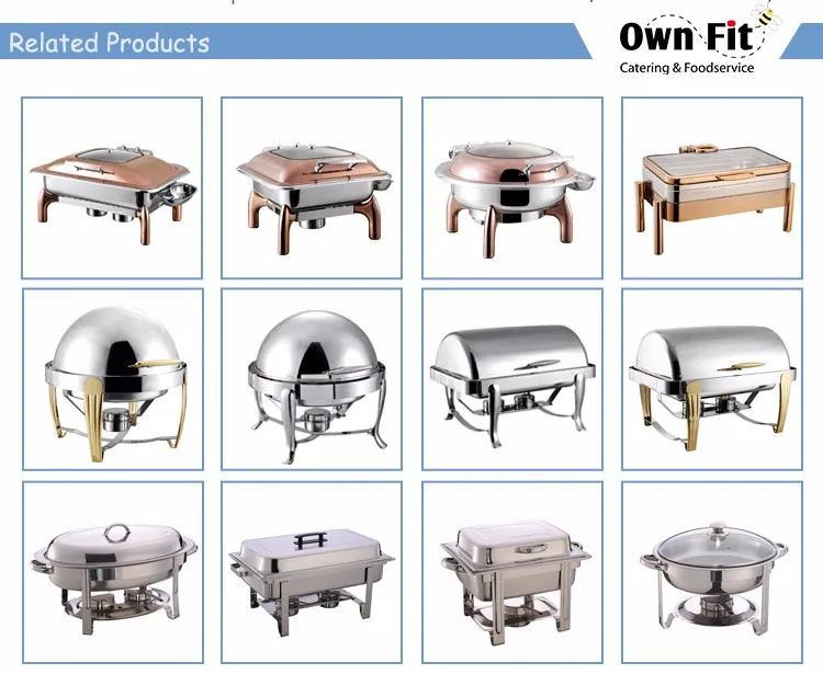 steel chafing dishes