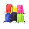 Original factory cheap custom promotional hot sale polyester drawstring sack pack bag