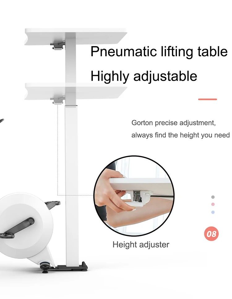 Home Office Standing Desk Height Adjustable Cycle Exercise Bike Buy