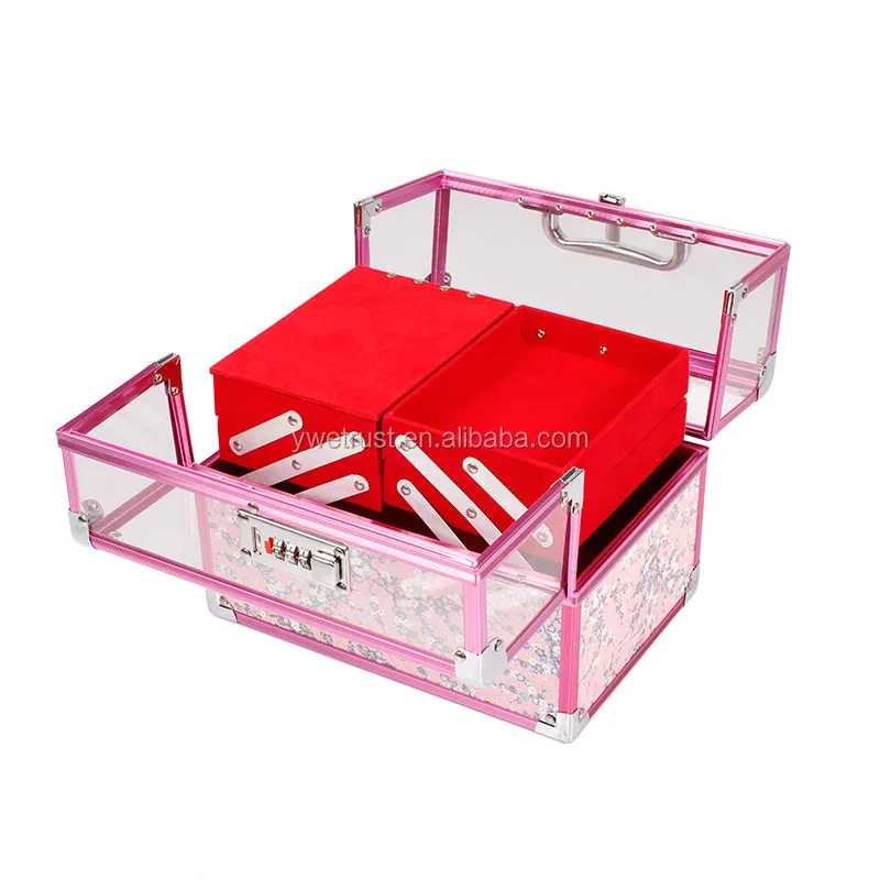 Transparent Acrylic Beauty Makeup Case Box Vanity Buy Beauty Makeup