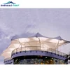 Outdoor Customized Tensile Pvdf Fabric Architectural Steel Membrane Structure