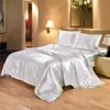 Hotel Quality Solid Duvet Cover Set Silk Like Satin Bedding with Hidden Zipper Quilt Comforter Cover Set