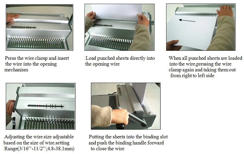 Heavy Duty Multifunction Punching And Binding Machine (super430m&mf360) Buy Multifunction