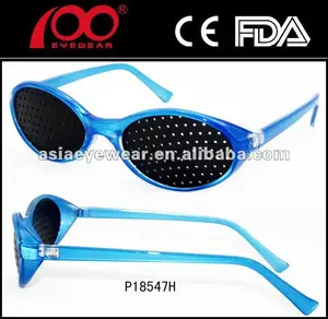 dioptric pinhole grid glasses