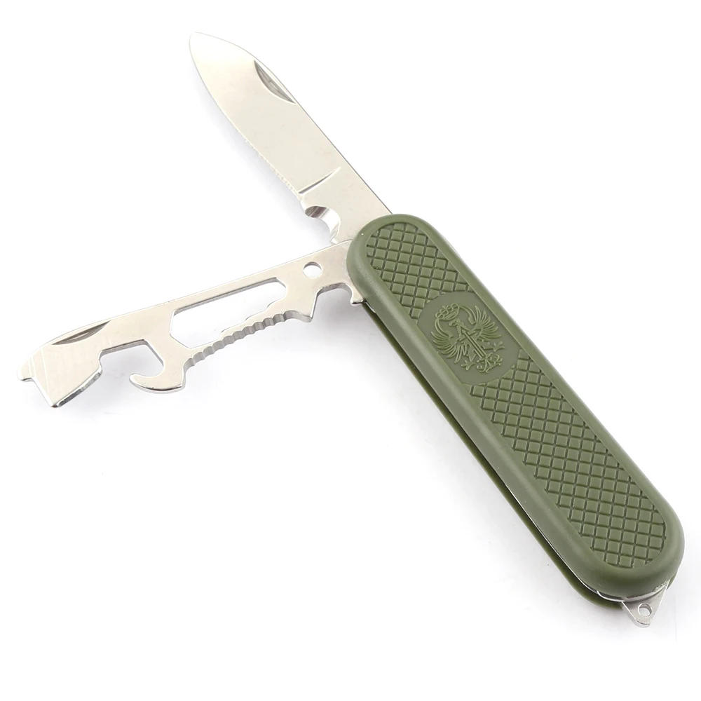 portable camping utensil stainless steel fork knife spoon bottle