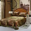 4-Pieces Embroidery leopard Bedding Set King Size Queen Size tiger Bed Set Duvet Cover cheap Bed Sheet BS54