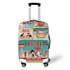 Coolost Travel Around the World Adventures Elastic Ultralight DIY Spandex Valise Suitcase Cover