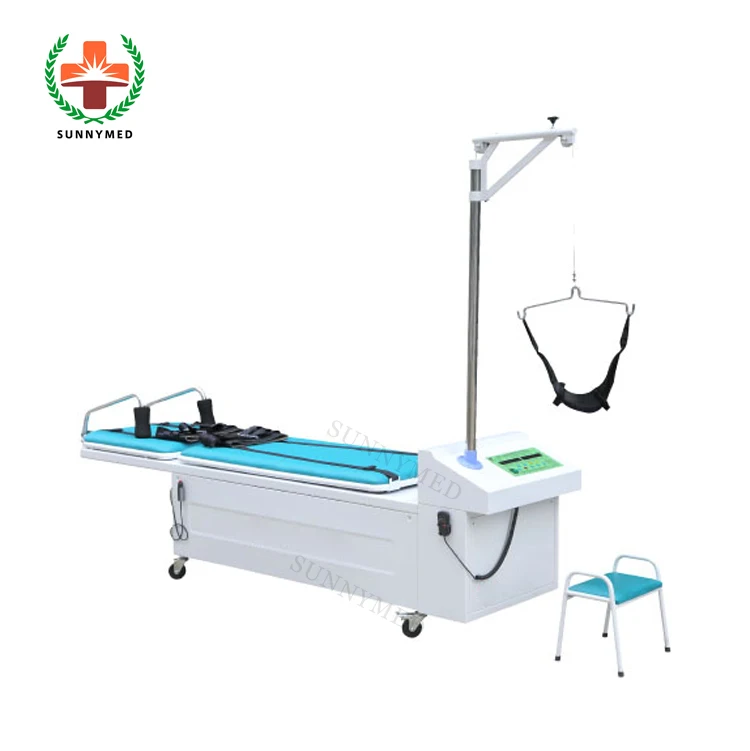 Sysib001 Physiotherapy Rehabilitation Equipment Lumbar Traction Bed