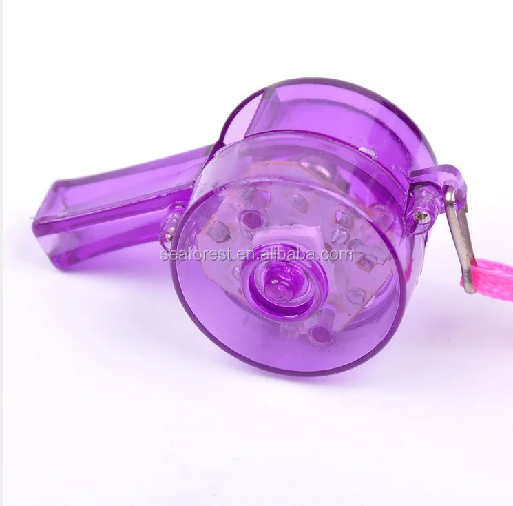flashing whistles
